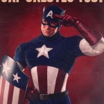 Captain America during Memorial Day at Second Geekhood 7