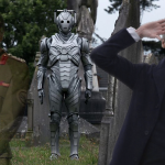 The Brigadier Ghost, cyber-Brigadier, and 12th Doctor from Doctor Who at Second Geekhood