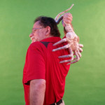 AFOL Husband from Second Geekhood with Facehugger