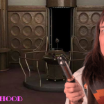 TineSiren in Doctor Who 4th Doctor’s Secondary Tardis control room in Second Geekhood