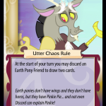 MLP CCG Discord Week cards – Ends of the Earth  on Second Geekhood