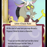 MLP CCG Discord Week cards – Light as a Feather on Second Geekhood