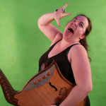 Madwoman with Star Trek Vulcan Lyre  from Second Geekhood 2