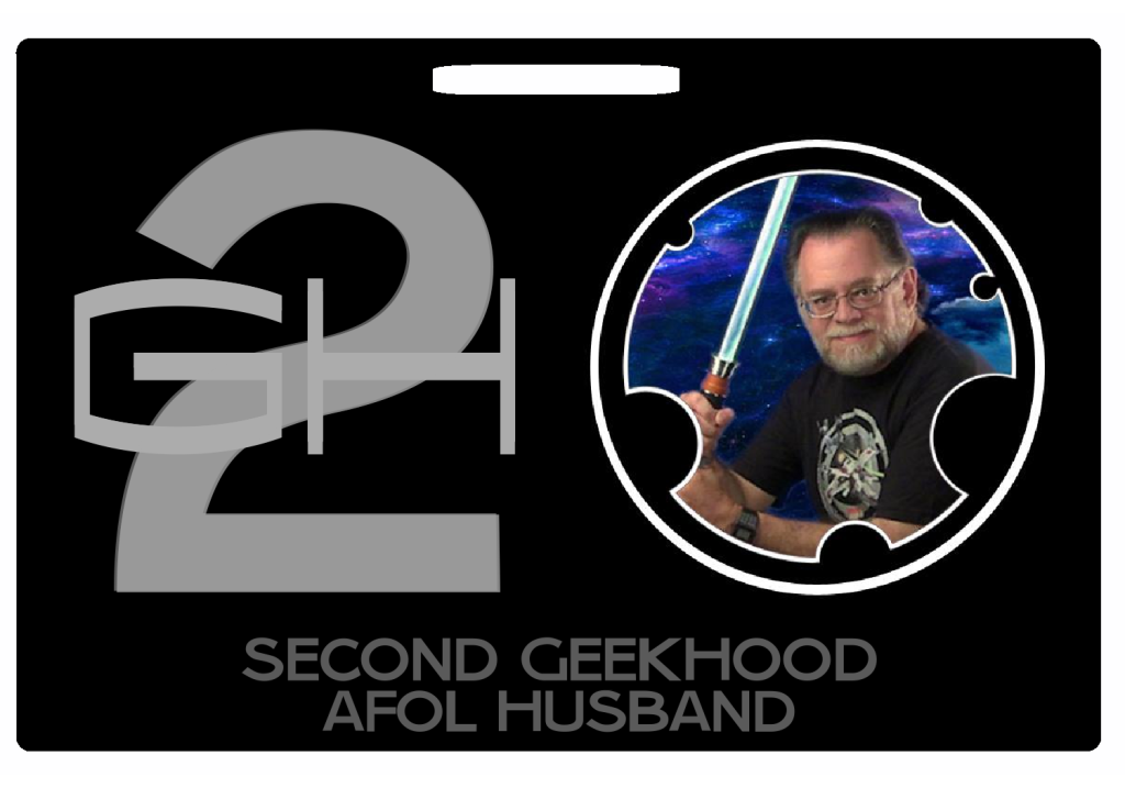 AFOL Husband ID Badge for Second Geekhood