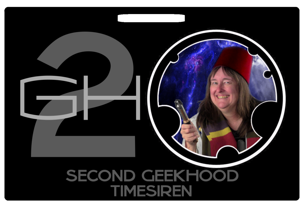 TimeSiren ID Badge for Second Geekhood